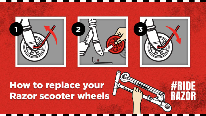 How to Replace Razor Scooter Wheels in 3 Easy Steps