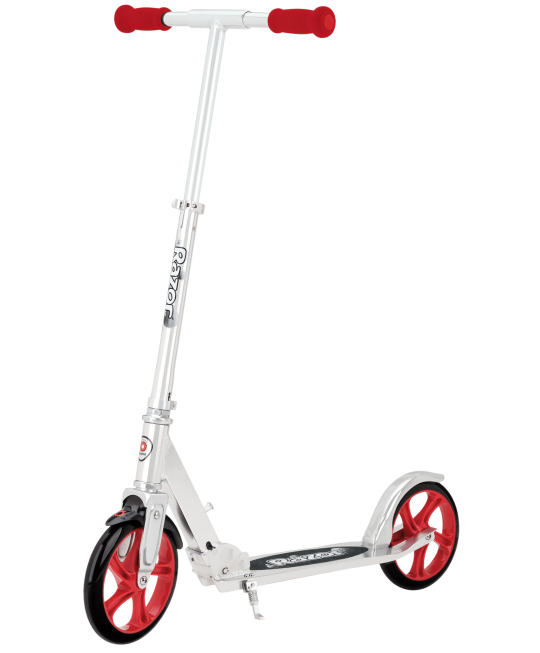 A5 Carbon Lux Kick Scooter Black Extra-large Wheels Fun Ride Best Gift Outdoor 