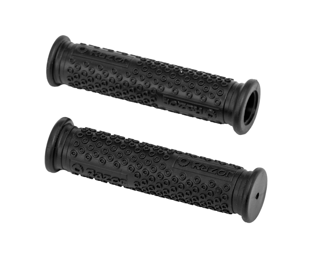 Pro X Black label rubber handlebar grips - Razor