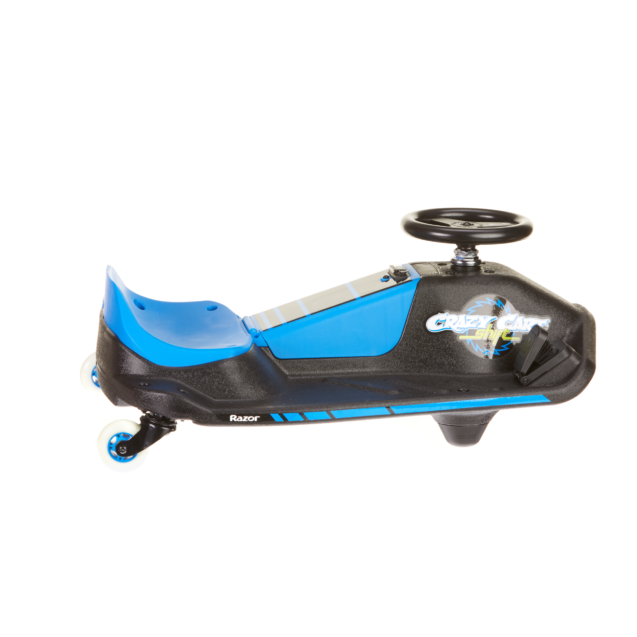 .com: Razor High Torque Motorized Outdoor Drifting Crazy Cart Ride  with Drift Bar, Smooth Wheels, and Rechargeable Battery, Blue (2 Pack) :  Toys & Games
