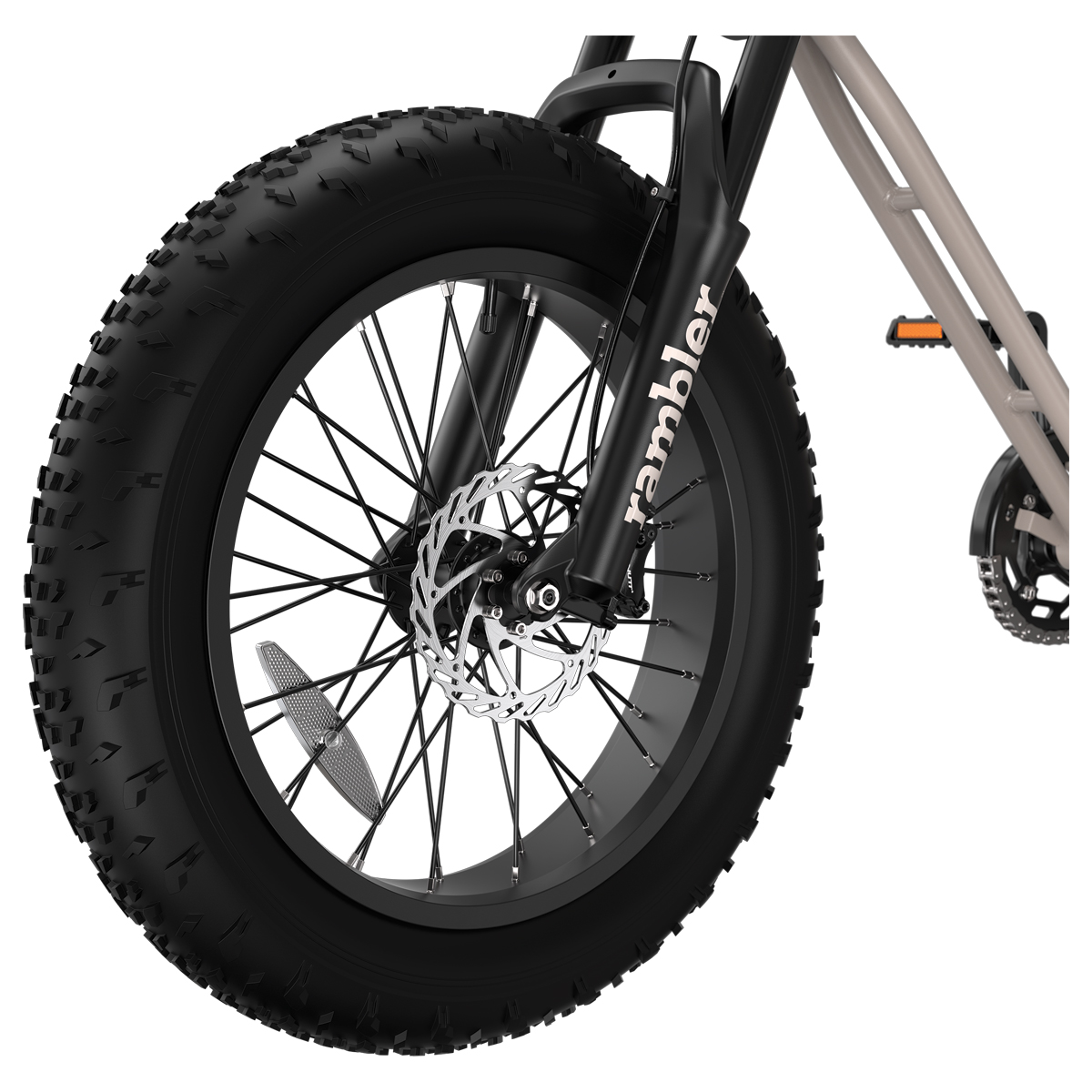Rambler TRL in black front tire