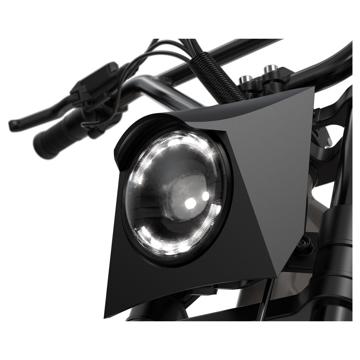 Rambler TRL in black headlight