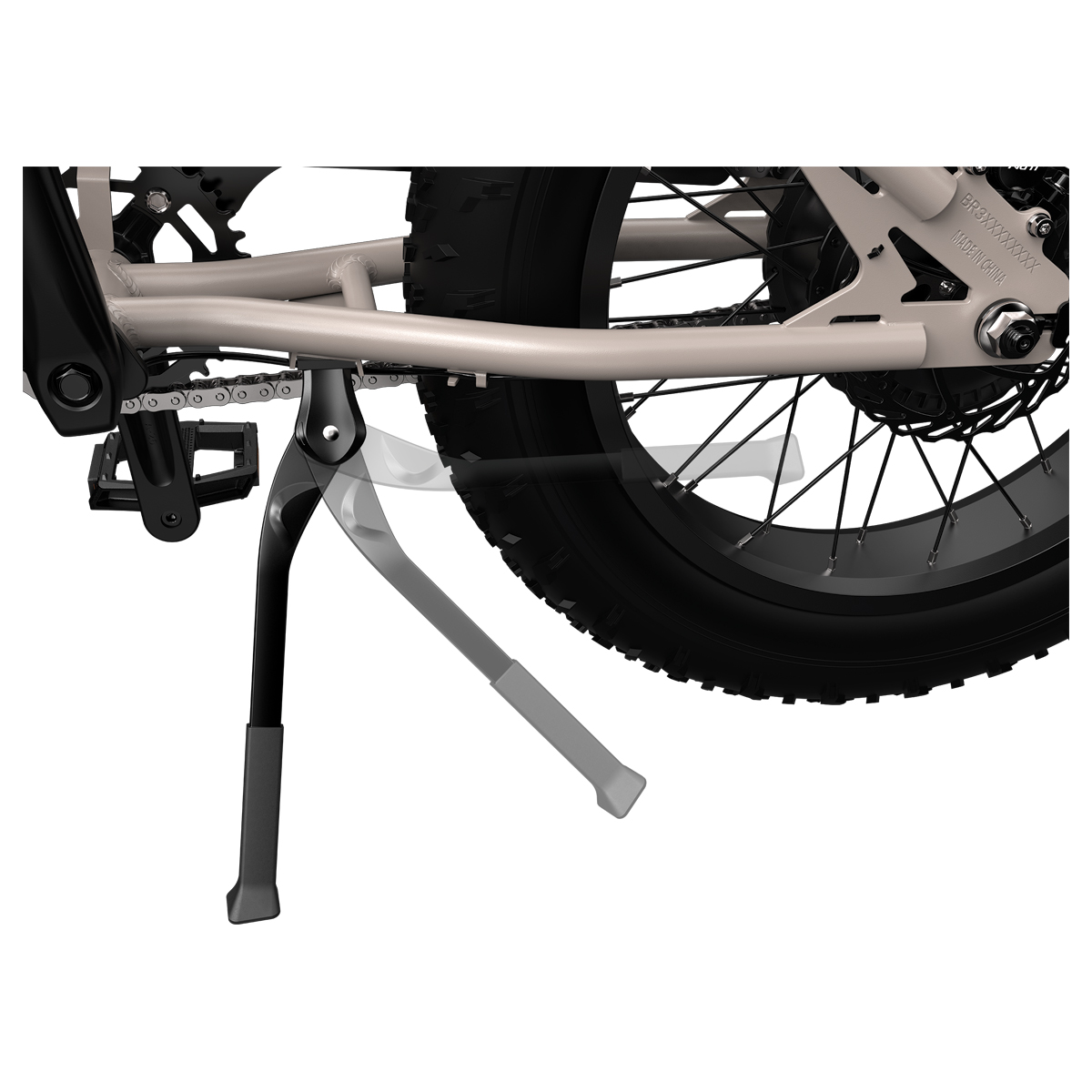 Rambler TRL in black kickstand