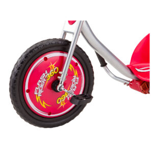 FlashRider360 in red front wheel