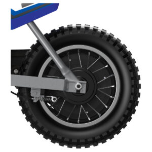 MX350 in blue rear tire