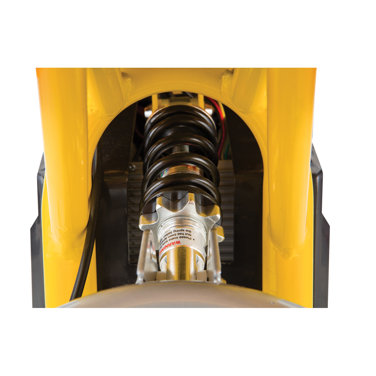 MX650 in yellow suspension