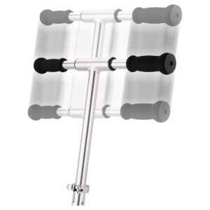 A6 Scooter handlebars in silver