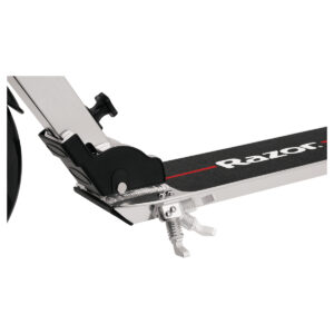 A6 Scooter kickstand in silver