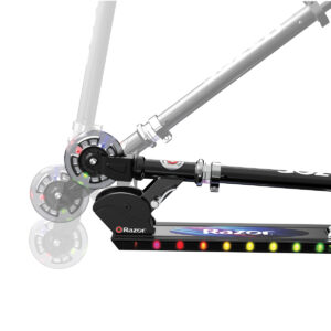 A+ Lightshow Scooter folding in black