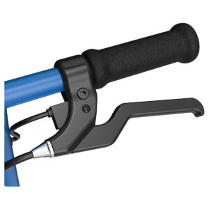 Black Label E100 Scooter brake in blue