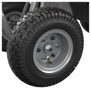 DirtQuad in red front tire