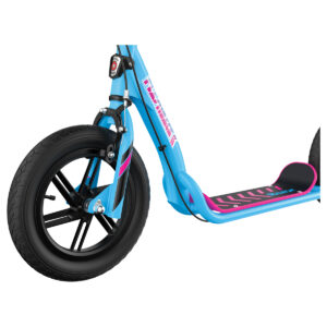 Flashback scooter in blue front wheel