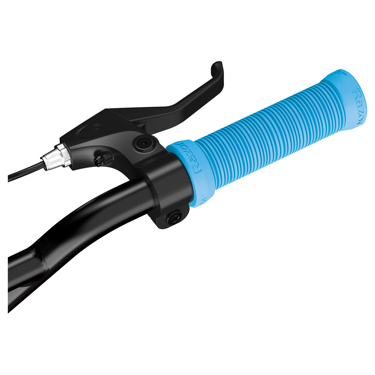 Flashback scooter in blue brake lever