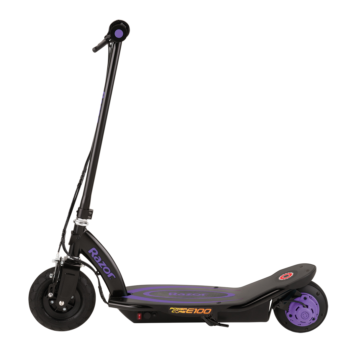 PowerCore E100 in purple side left