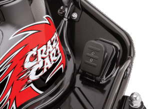Foot pedal of Crazy Cart DLX