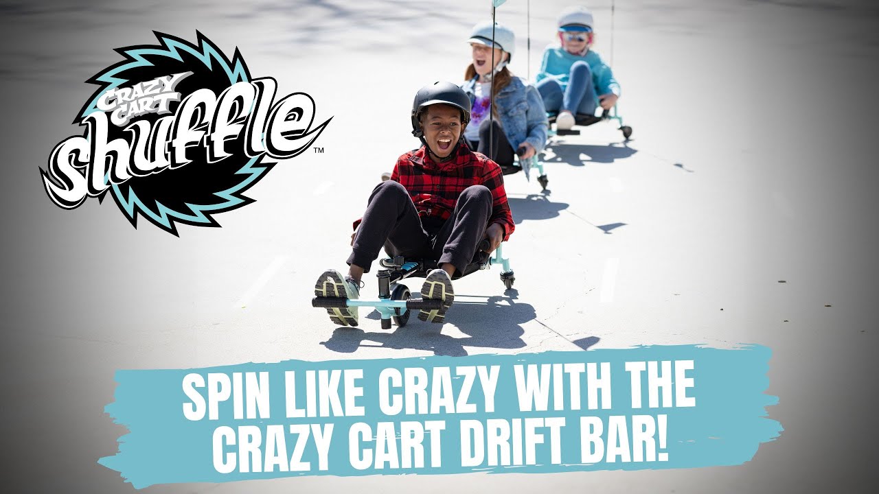 Crazy Cart Shuffle – Spin Like Crazy with the Crazy Cart Drift Bar!