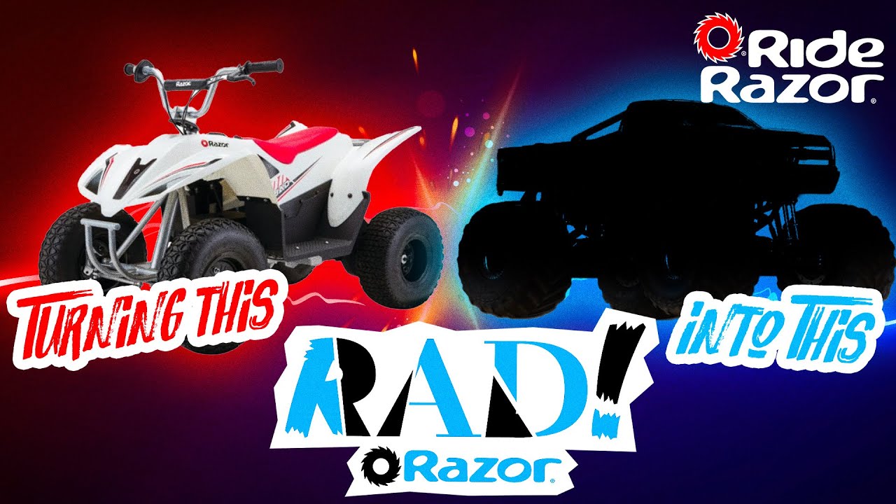 Turning A Razor Dirt Quad 500 Into A Monster Truck